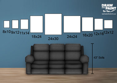 The 9 Most Common Canvas Sizes and Why You Should Use Them