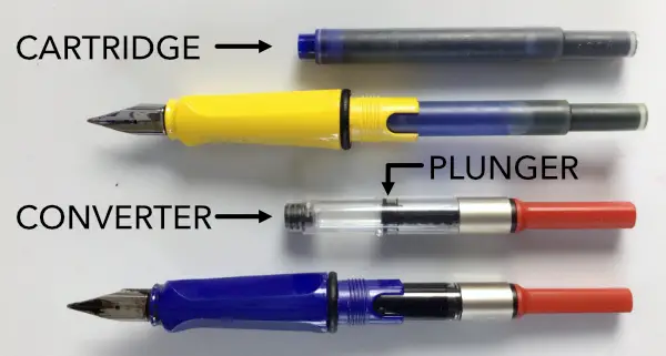 lamy safari fountain pen ink not flowing