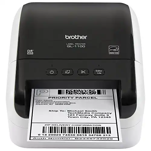 Brother QL-1100 Postage and Barcode Thermal Label Printer